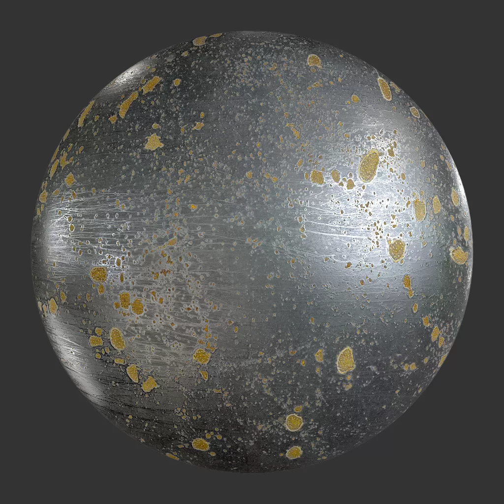 PBR TEXTURES – FULL OPTION – Metal Grime  – 771