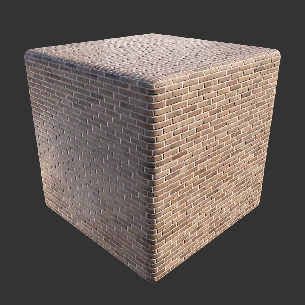 PBR TEXTURES – FULL OPTION – Bricks Industrial Brown – 081 PBR TEXTURES – FULL OPTION – Bricks Industrial Brown – 081
