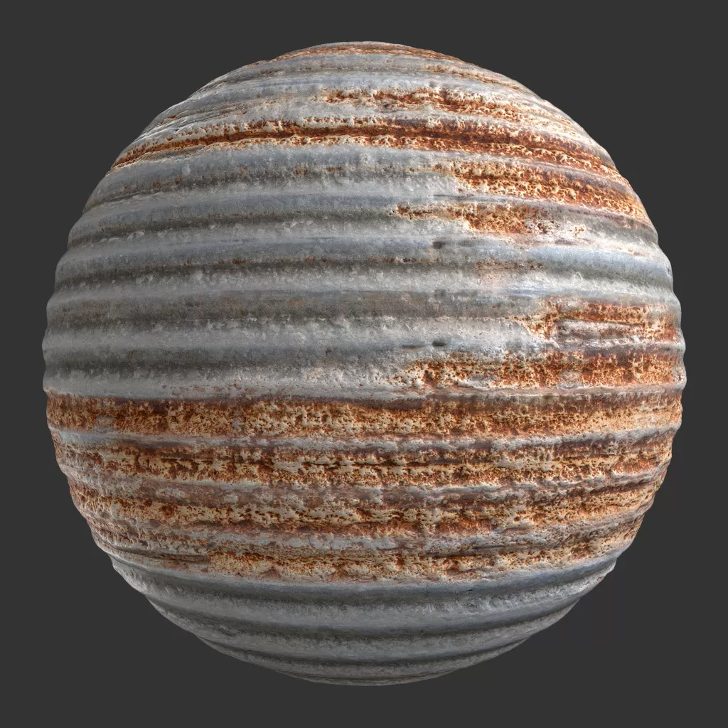 PBR TEXTURES – FULL OPTION – Metal Siding  – 808