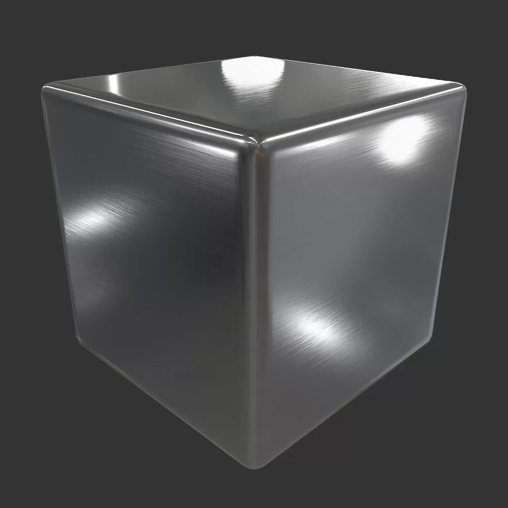 PBR TEXTURES – FULL OPTION – Metal Stainless Steel – 821