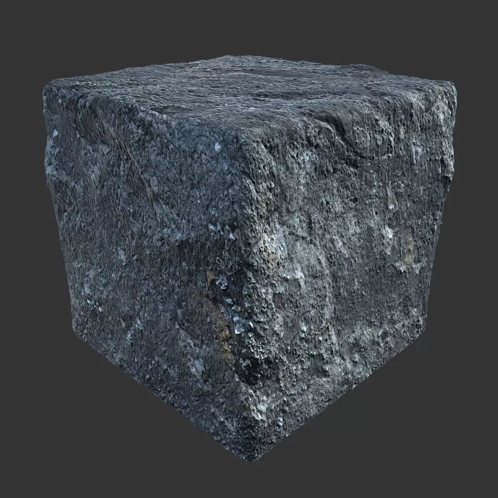 PBR TEXTURES – FULL OPTION – Rock Dark  – 949