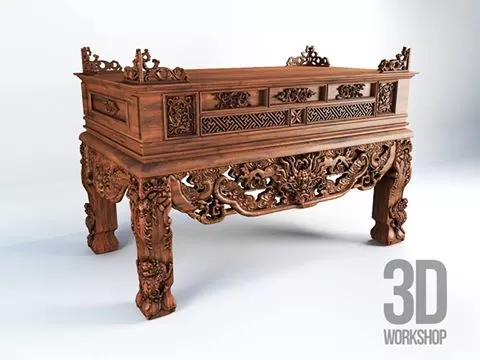 FURNITURE – PHONG THO 3D MODELS – 001