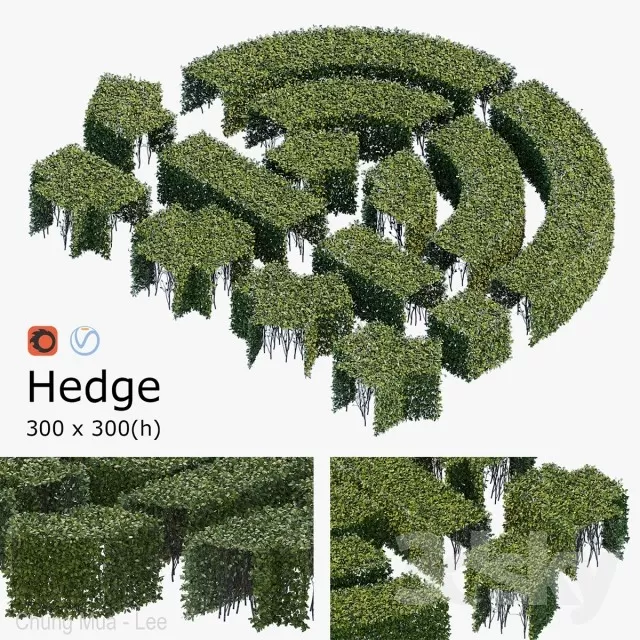 DECOR HELPER – PLANT – EXTERIOR 3D MODELS – 4