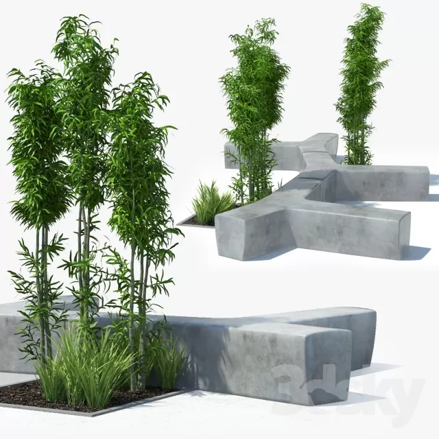 DECOR HELPER – PLANT – EXTERIOR 3D MODELS – 7