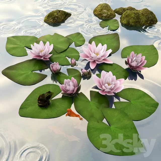 DECOR HELPER – PLANT – EXTERIOR 3D MODELS – 86