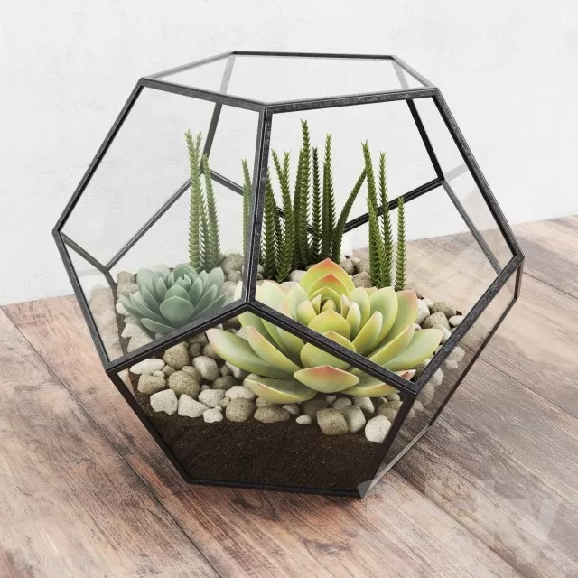 DECOR HELPER – PLANT – TABLE 3D MODELS – 15