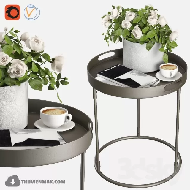 DECOR HELPER – PLANT – TABLE 3D MODELS – 21