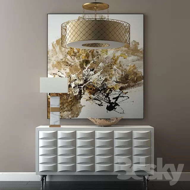 SIDEBOARD – CHEST OF DRAWER 3D MODELS – 110