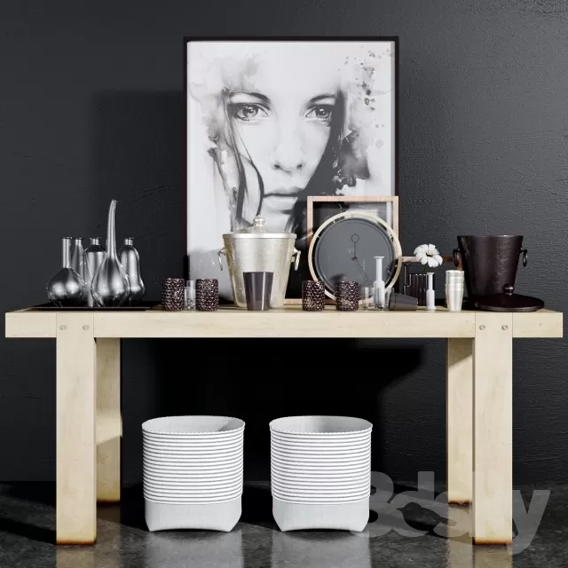 SIDEBOARD – CHEST OF DRAWER 3D MODELS – 112