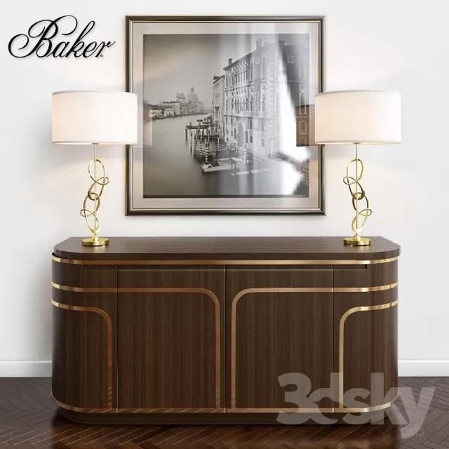 SIDEBOARD – CHEST OF DRAWER 3D MODELS – 016