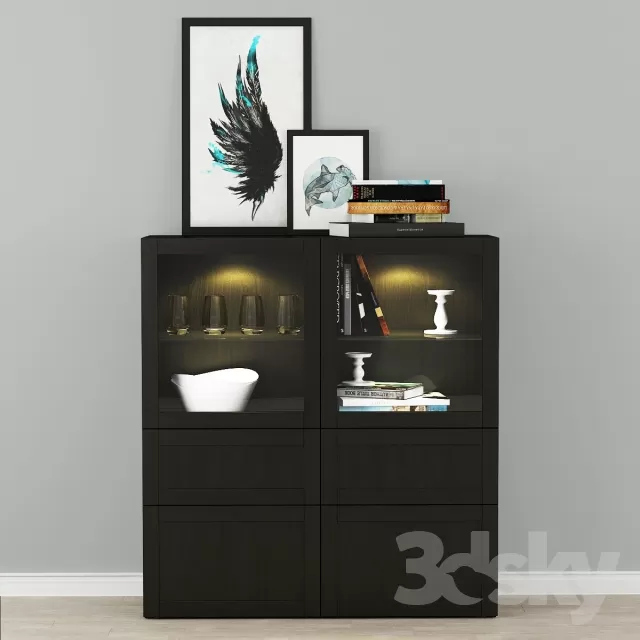 SIDEBOARD – CHEST OF DRAWER 3D MODELS – 173