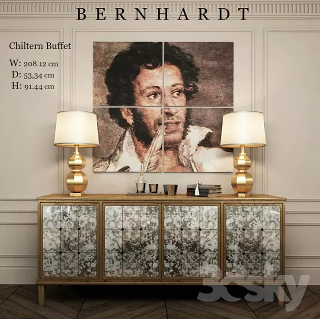 SIDEBOARD – CHEST OF DRAWER 3D MODELS – 195