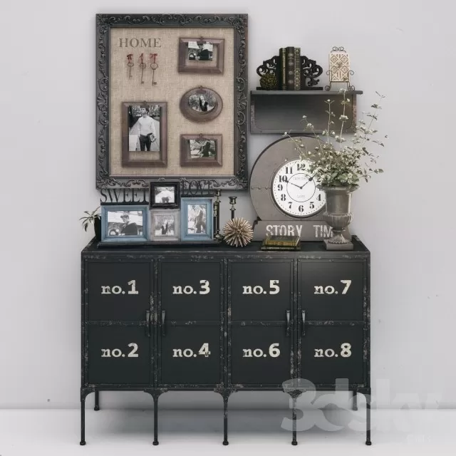 SIDEBOARD – CHEST OF DRAWER 3D MODELS – 021