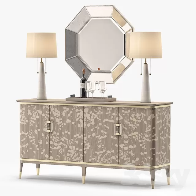 SIDEBOARD – CHEST OF DRAWER 3D MODELS – 028