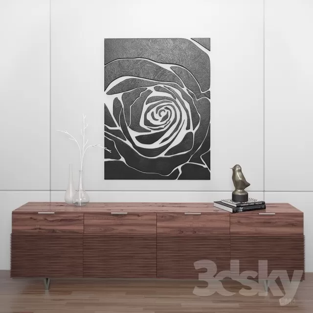 SIDEBOARD – CHEST OF DRAWER 3D MODELS – 005