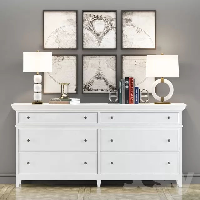 SIDEBOARD – CHEST OF DRAWER 3D MODELS – 057