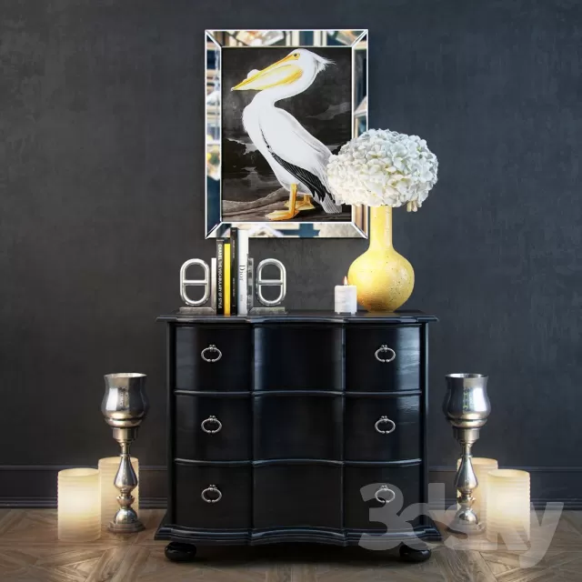 SIDEBOARD – CHEST OF DRAWER 3D MODELS – 085