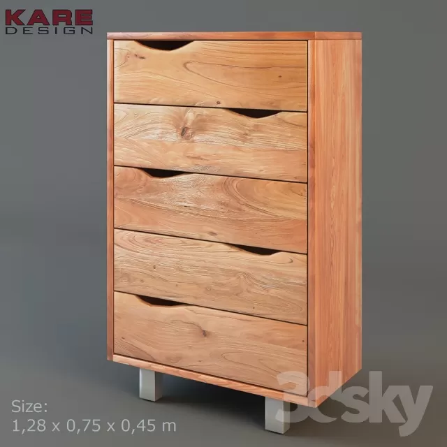 SIDEBOARD – CHEST OF DRAWER 3D MODELS – 095