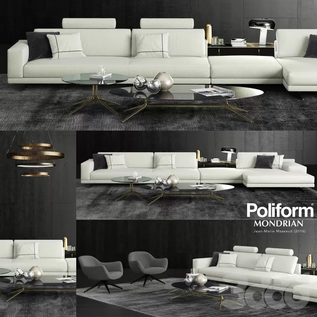 FURNITURE – SOFA 3D PRO MODELS – 011