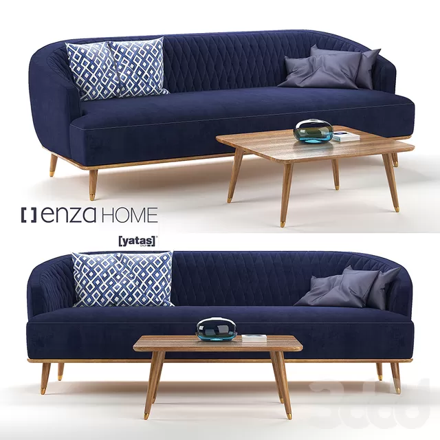 FURNITURE – SOFA 3D PRO MODELS – 013