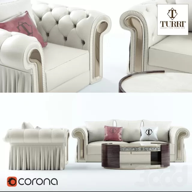 FURNITURE – SOFA 3D PRO MODELS – 064