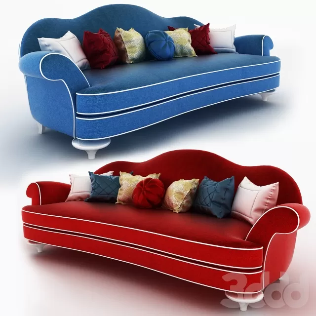 FURNITURE – SOFA 3D PRO MODELS – 080