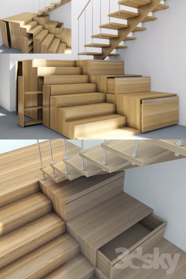 DECOR HELPER – STAIR 3D MODELS – 50