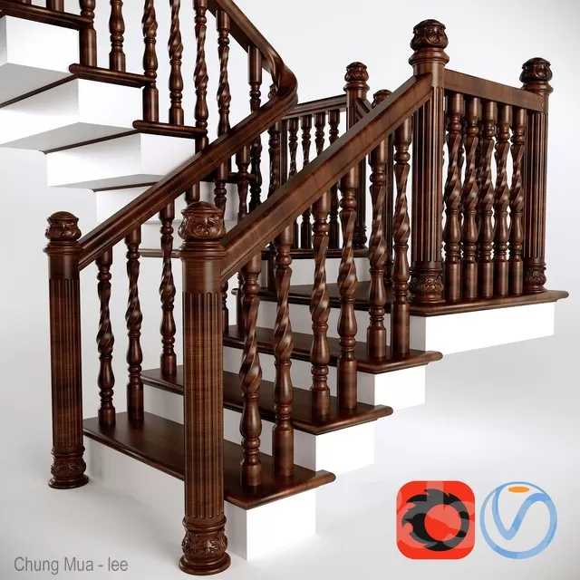 DECOR HELPER – STAIR 3D MODELS – 58
