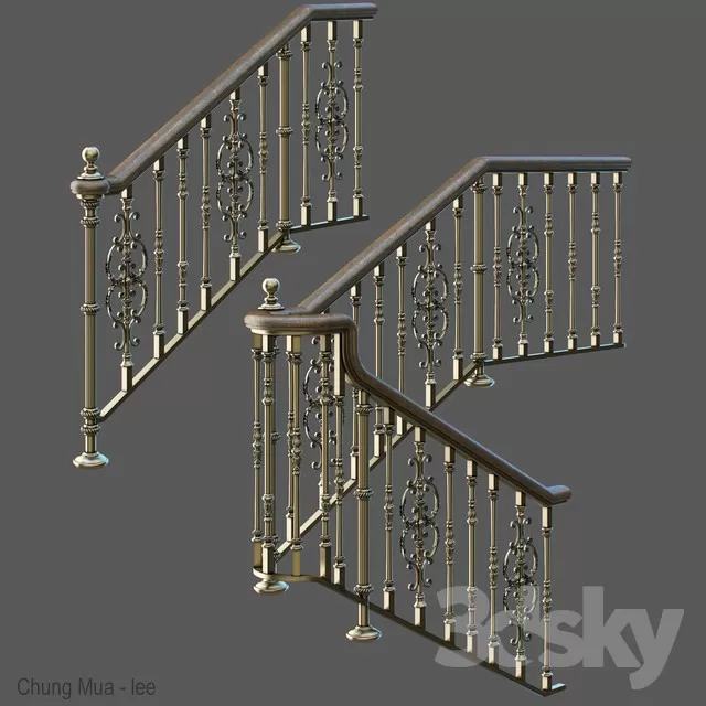 DECOR HELPER – STAIR 3D MODELS – 68