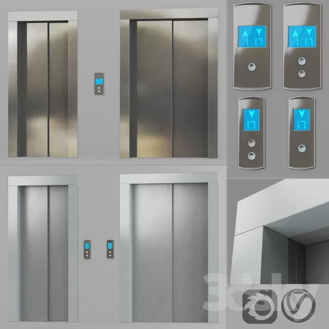 DECOR HELPER – STAIR – ELEVATOR 3D MODELS – 1