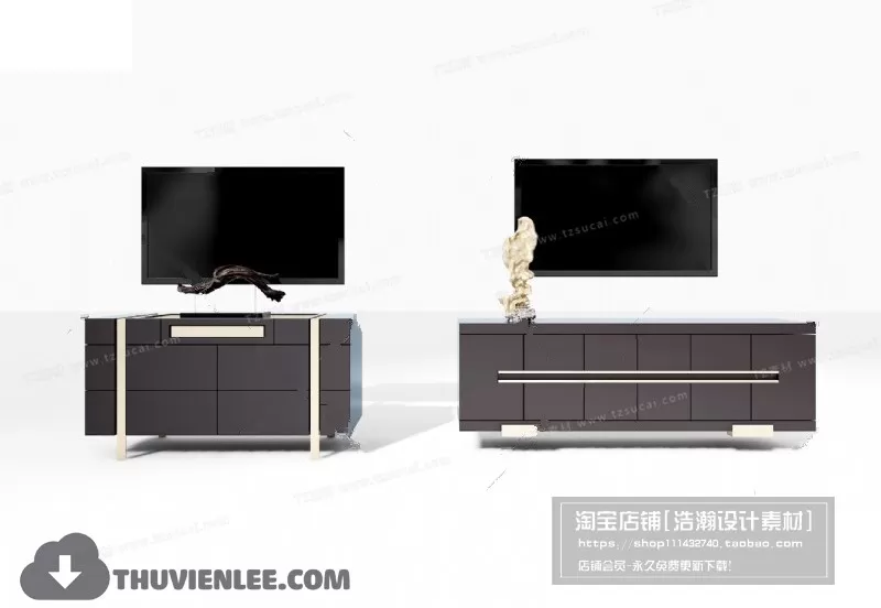 FURNITURE – TV SHELF 3D MODELS – 103
