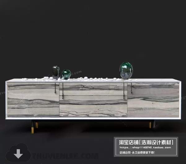 FURNITURE – TV SHELF 3D MODELS – 108