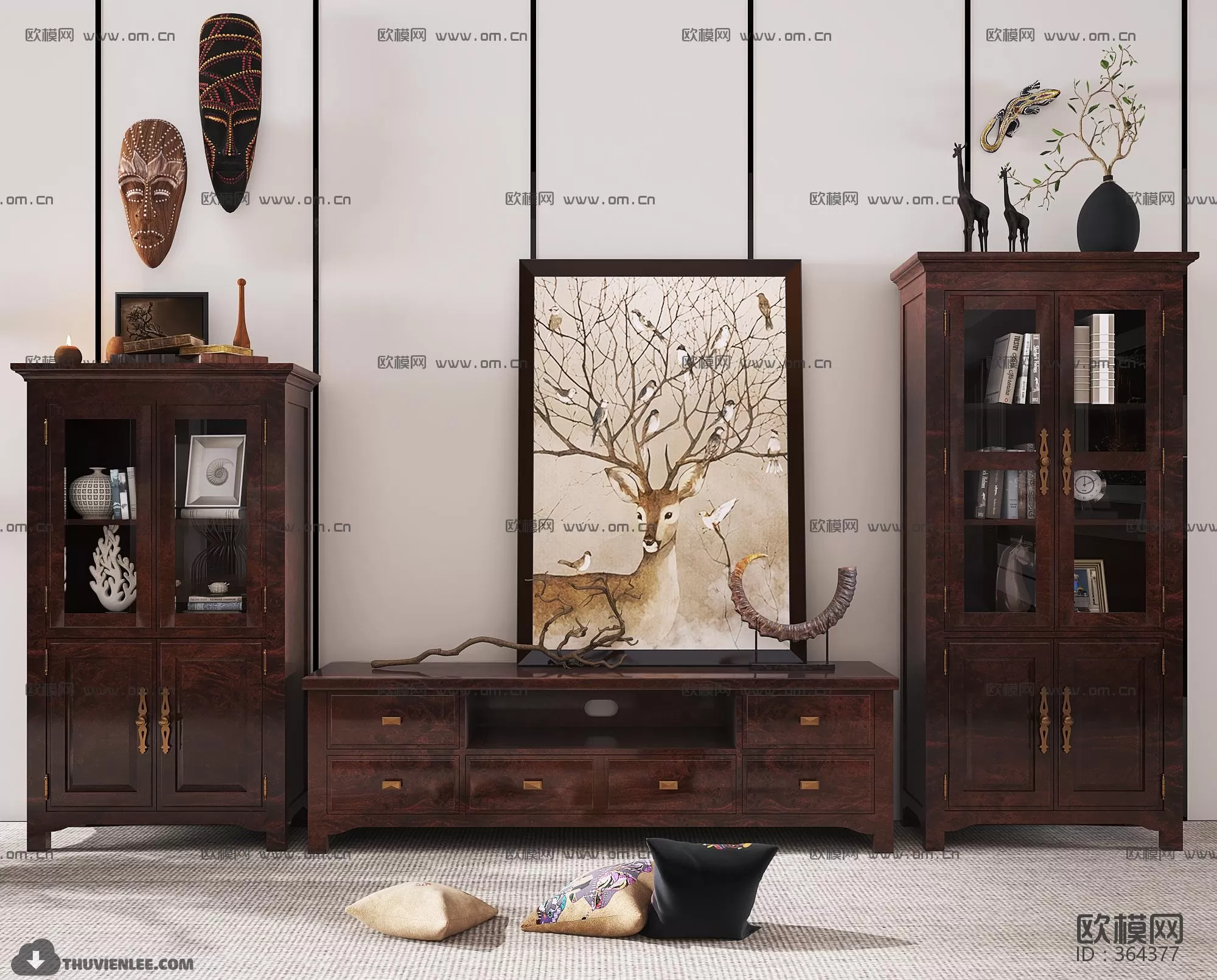 FURNITURE – TV SHELF 3D MODELS – 024 FURNITURE – TV SHELF 3D MODELS – 024