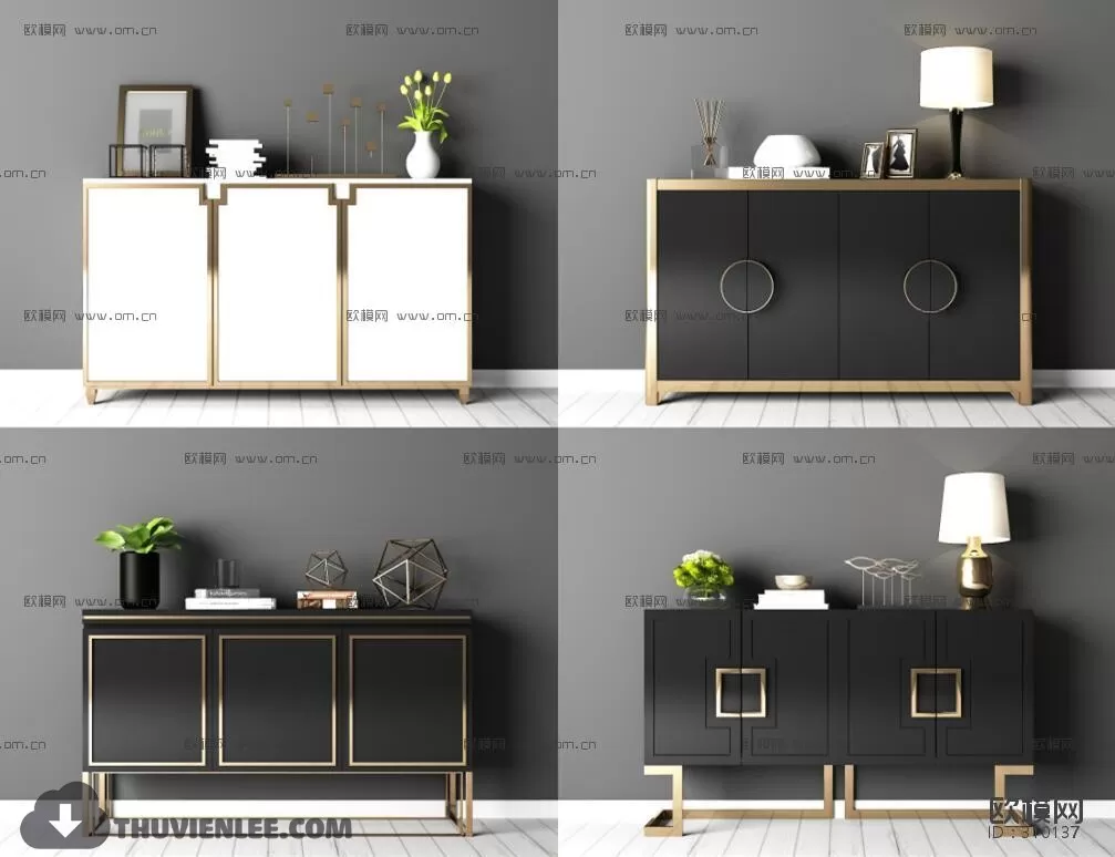 FURNITURE – TV SHELF 3D MODELS – 033 FURNITURE – TV SHELF 3D MODELS – 033