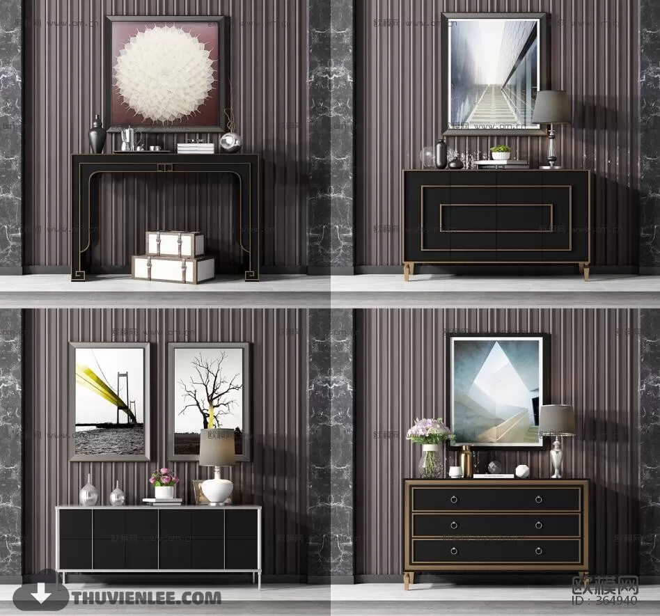 FURNITURE – TV SHELF 3D MODELS – 035 FURNITURE – TV SHELF 3D MODELS – 035