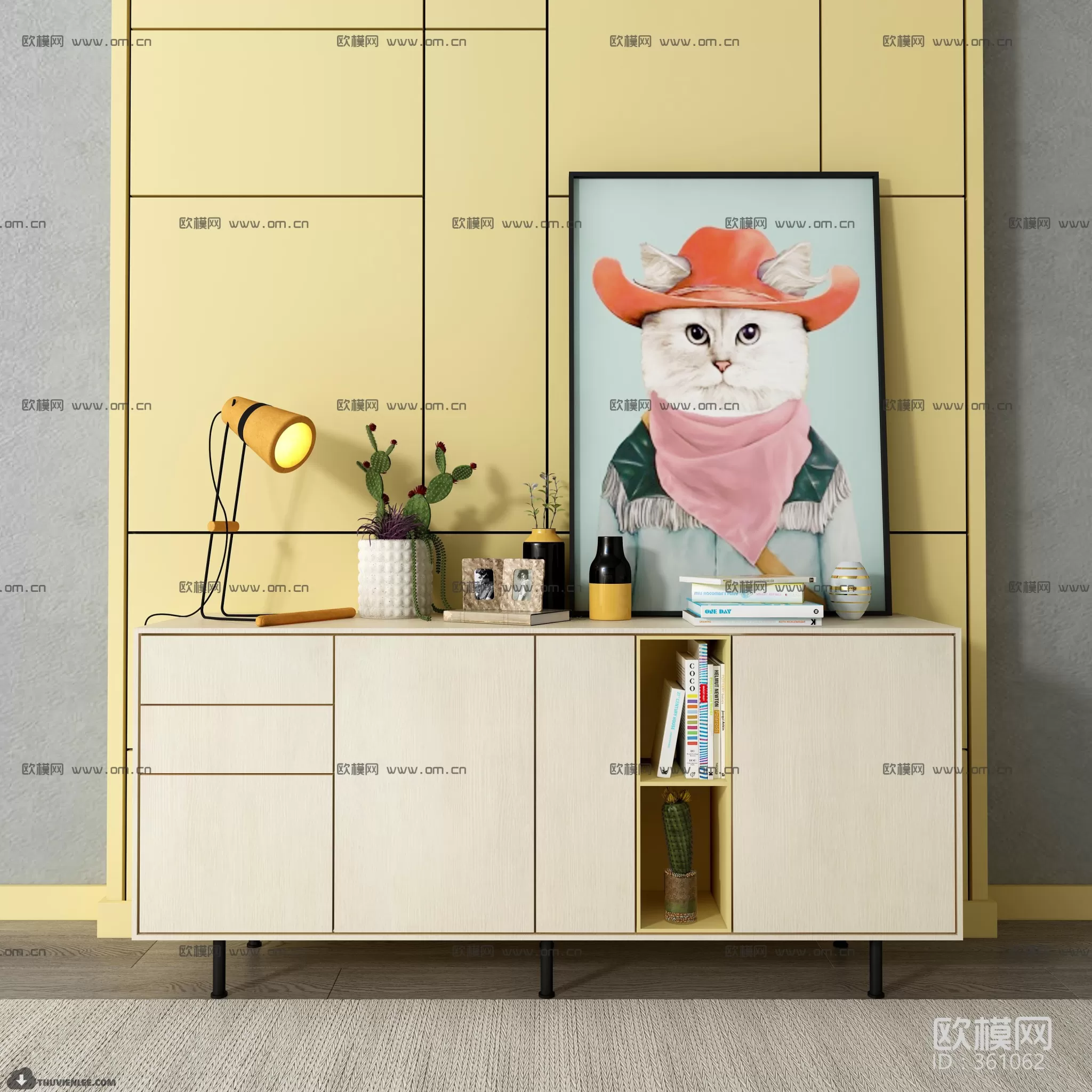 FURNITURE – TV SHELF 3D MODELS – 036 FURNITURE – TV SHELF 3D MODELS – 036