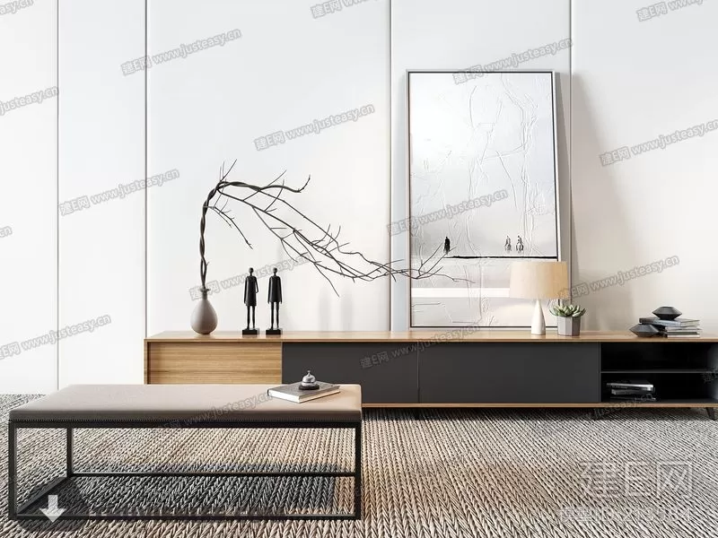 FURNITURE – TV SHELF 3D MODELS – 005 FURNITURE – TV SHELF 3D MODELS – 005