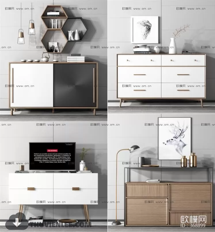 FURNITURE – TV SHELF 3D MODELS – 051 FURNITURE – TV SHELF 3D MODELS – 051