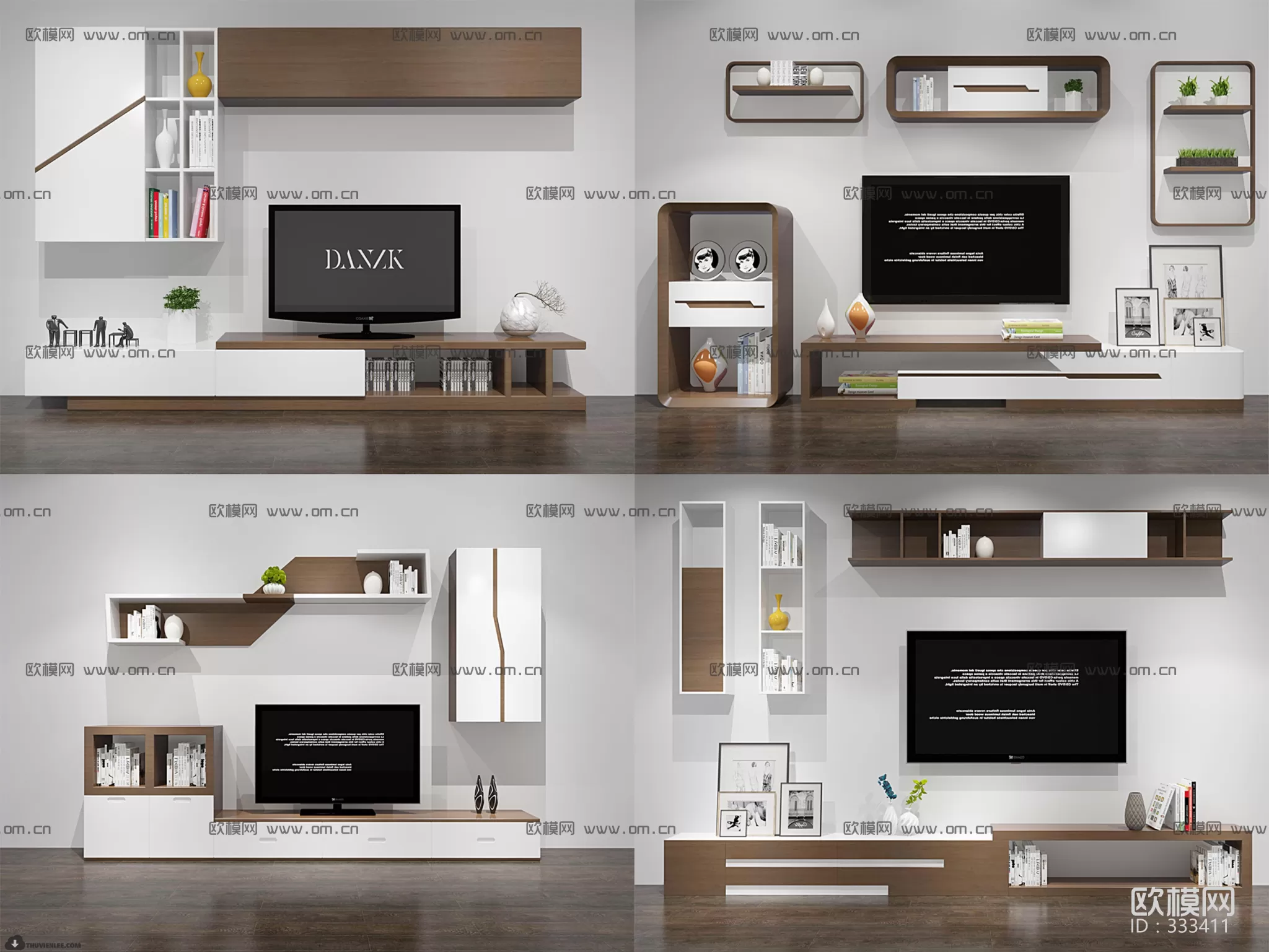 FURNITURE – TV SHELF 3D MODELS – 057 FURNITURE – TV SHELF 3D MODELS – 057