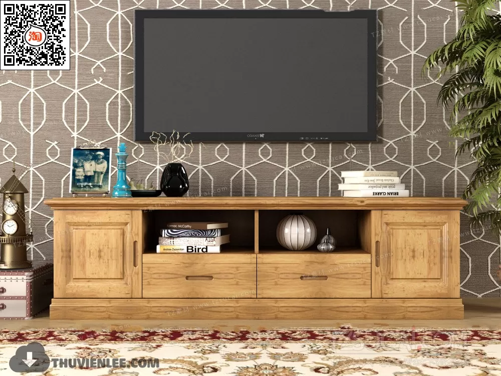 FURNITURE – TV SHELF 3D MODELS – 089