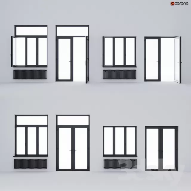 DECOR HELPER – WINDOW 3D MODELS – 4