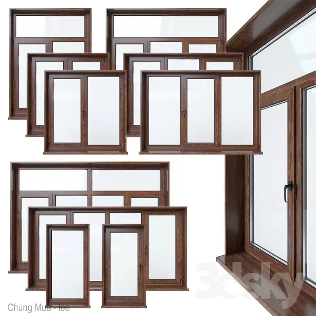 DECOR HELPER – WINDOW 3D MODELS – 32