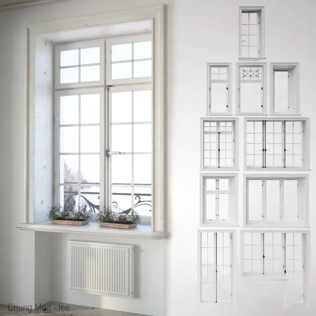 DECOR HELPER – WINDOW 3D MODELS – 34