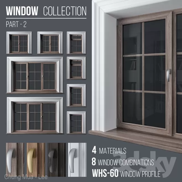 DECOR HELPER – WINDOW 3D MODELS – 10