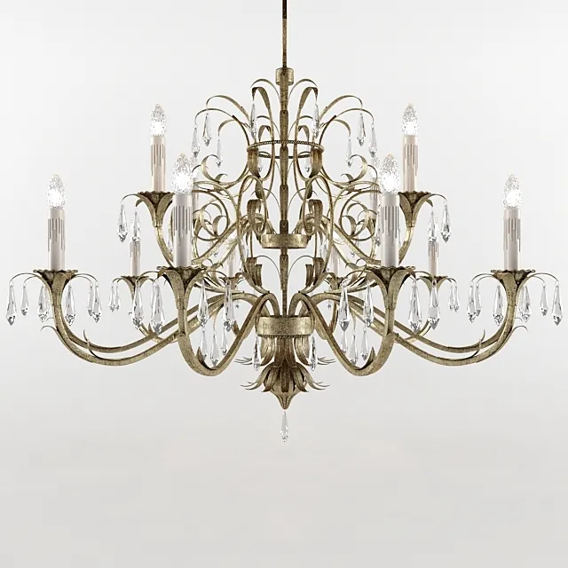 427940ST Fine Art H132.1 x W152.4 cmLamps 3DModel 427940ST Fine Art H132.1 x W152.4 cmLamps 3DModel