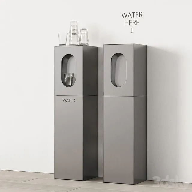 438 Purifier The Apas Monolith Water Cooler by Vova Alekseev 3D Model