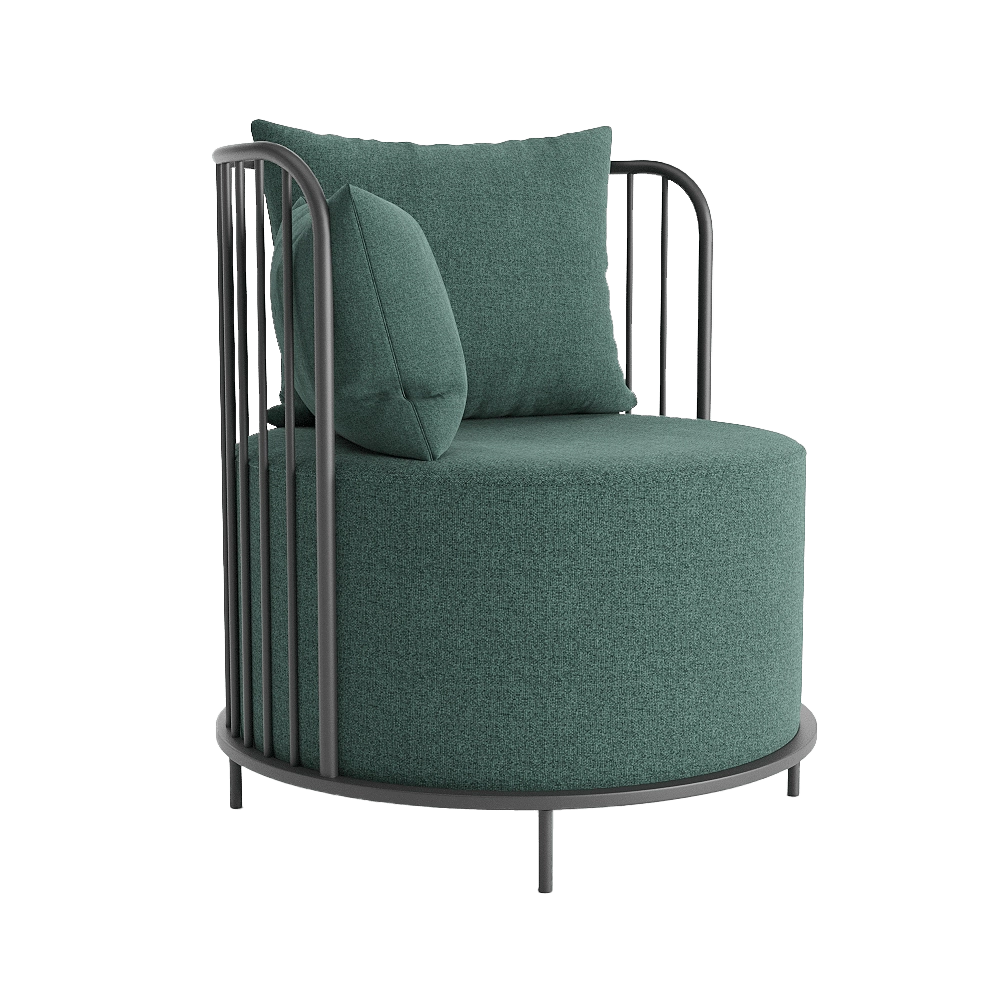 4Corners – Armchair Nest-2 3D Model