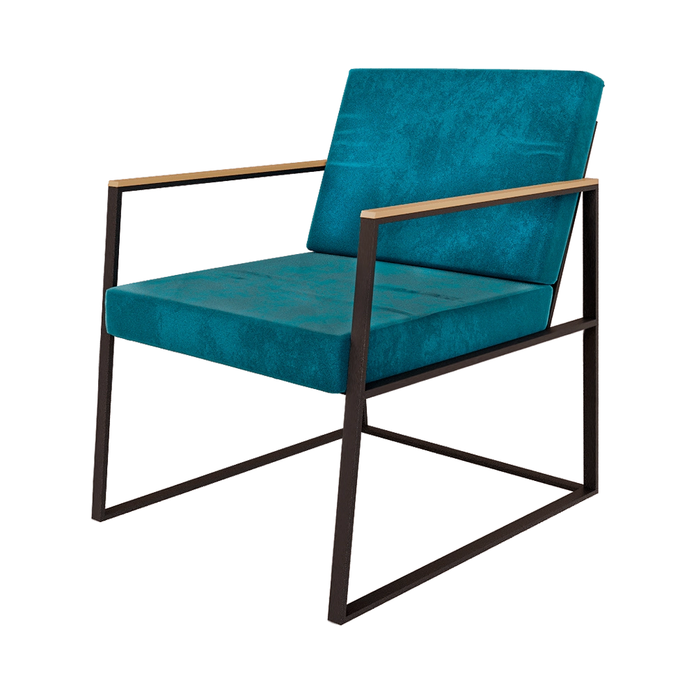 4Corners – Armchair Scandi 3D Model