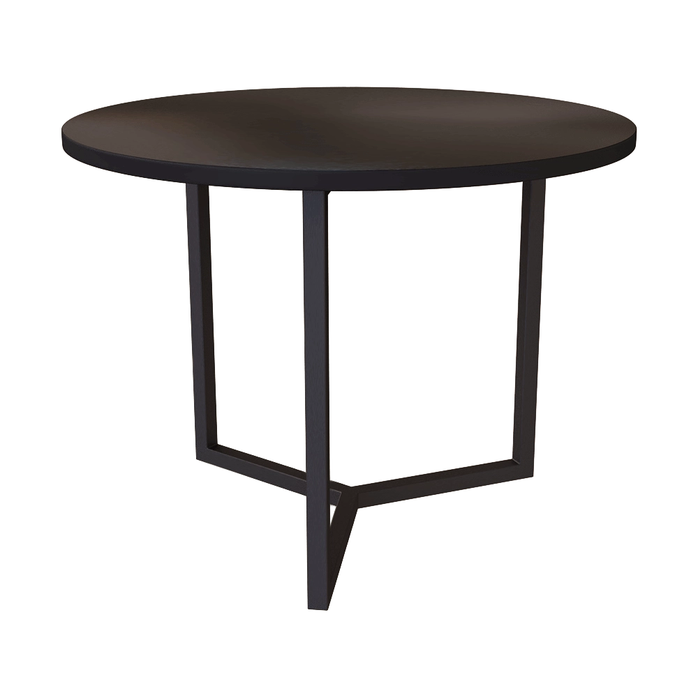 4Corners – Round coffee table 3D Model