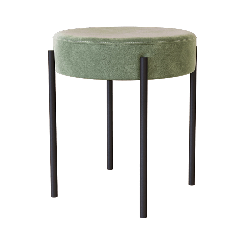 4Corners – Stool 4 low 3D Model